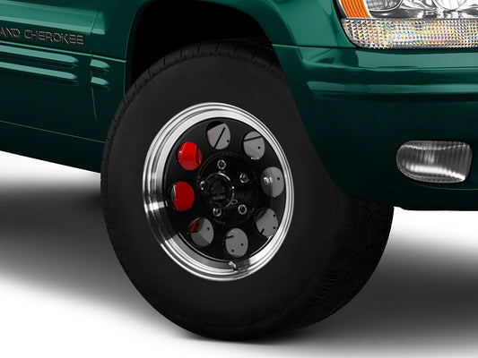 Mammoth 8 Aluminum Black Wheel; 16x8; 0mm Offset (99-04 Jeep Grand Cherokee WJ)