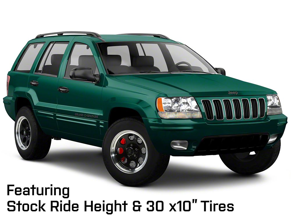 Mammoth 8 Aluminum Black Wheel; 17x9; -6mm Offset (99-04 Jeep Grand Cherokee WJ)