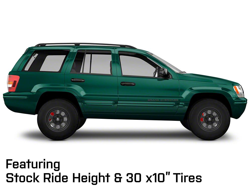 Mammoth 8 Aluminum Matte Black Wheel; 16x8; 0mm Offset (99-04 Jeep Grand Cherokee WJ)
