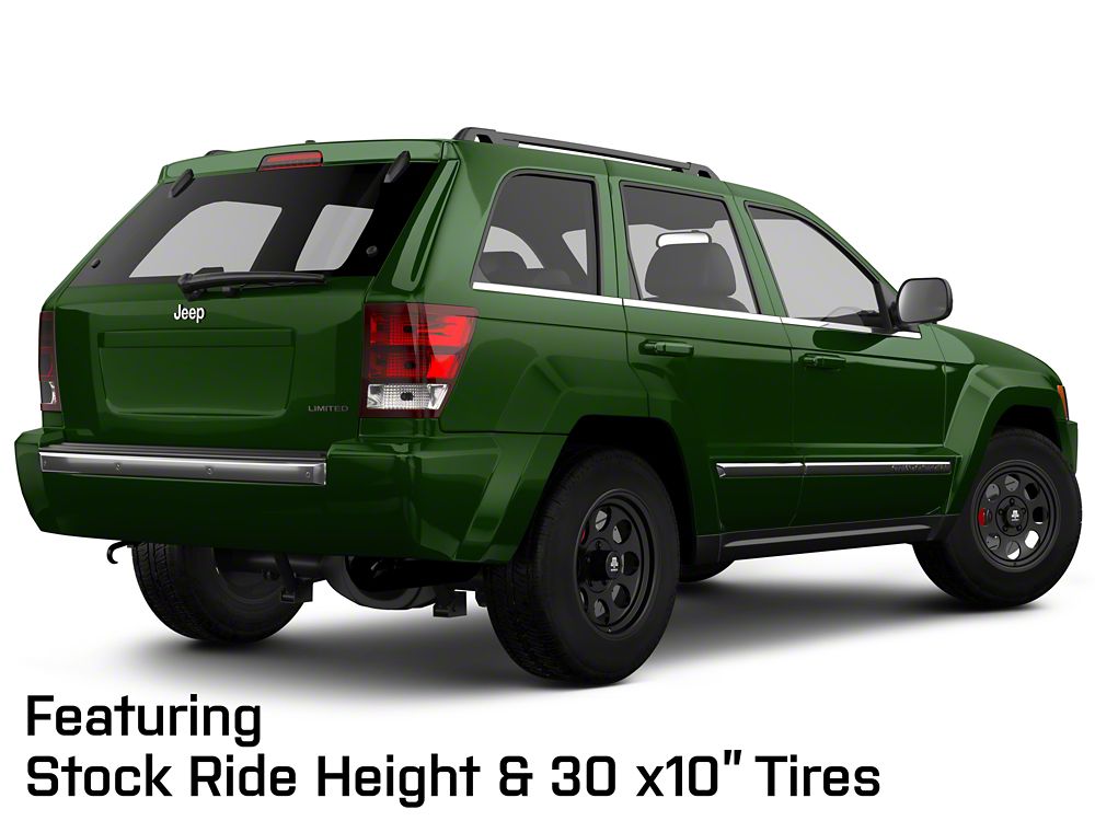 Mammoth 8 Aluminum Matte Black Wheel; 17x9; -6mm Offset (05-10 Jeep Grand Cherokee WK, Excluding SRT8)