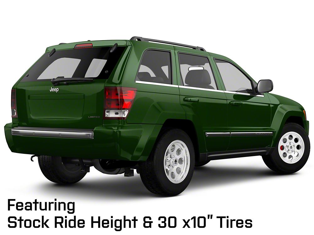 Mammoth 8 Aluminum Polished Wheel; 17x9; -6mm Offset (05-10 Jeep Grand Cherokee WK, Excluding SRT8)