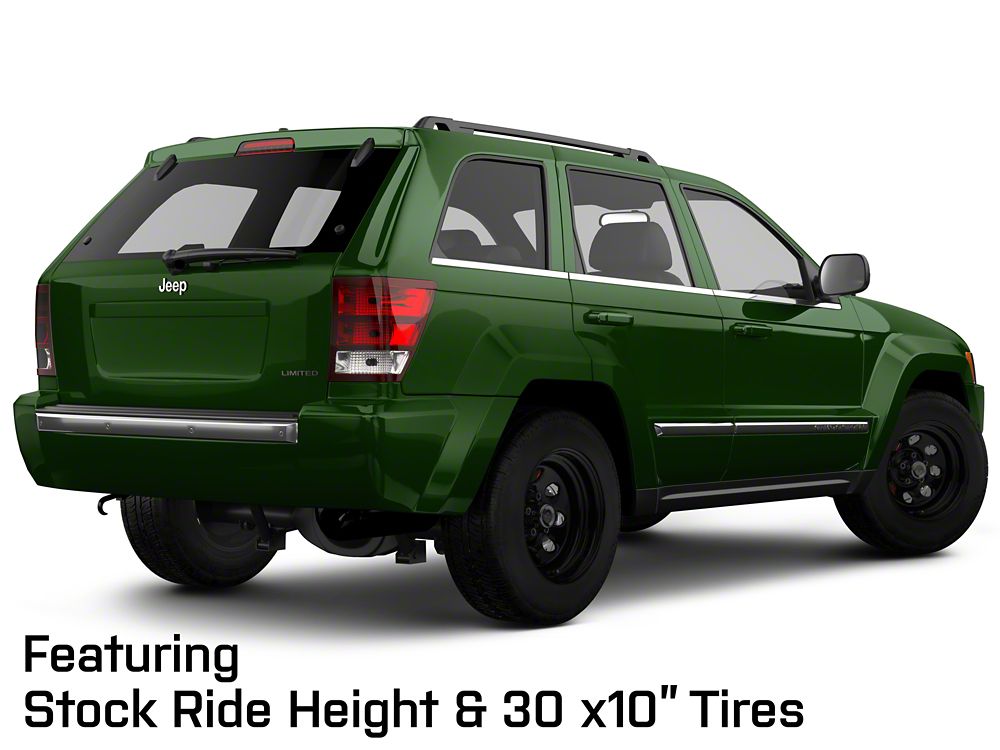 Mammoth 8 Steel Black Wheel; 17x9; -6mm Offset (05-10 Jeep Grand Cherokee WK, Excluding SRT8)