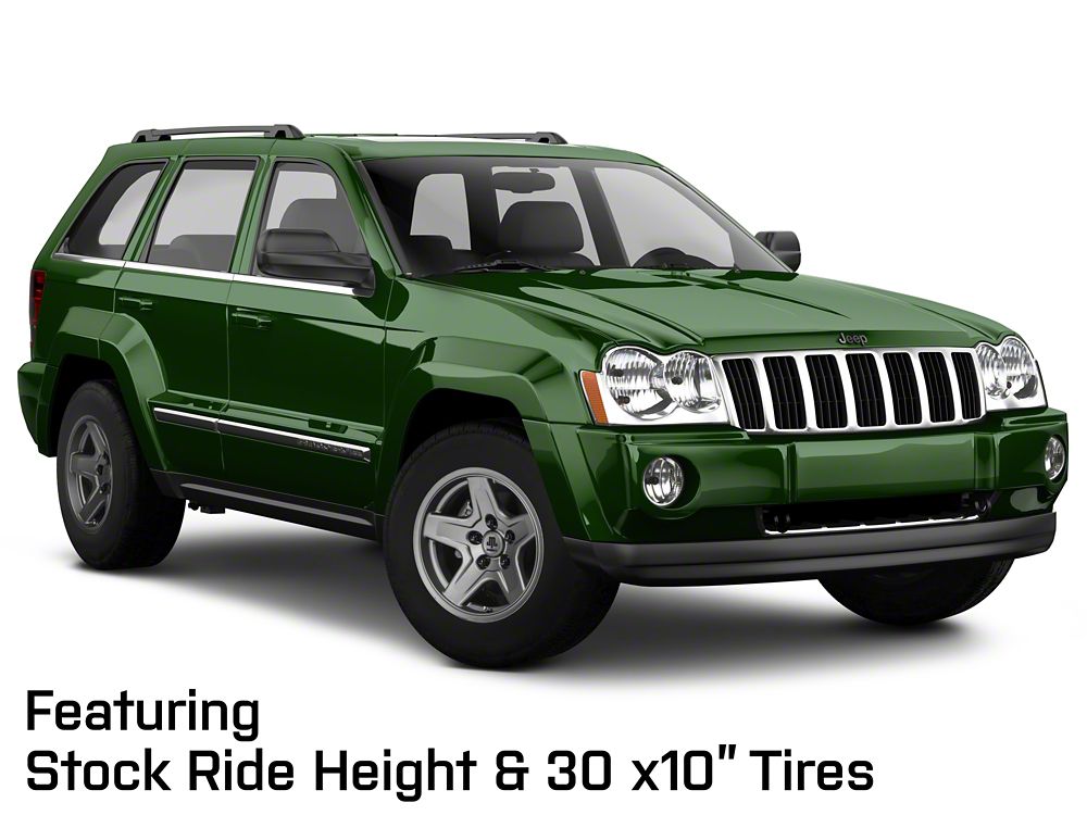 Mammoth Boulder Charcoal Wheel; 17x9; -6mm Offset (05-10 Jeep Grand Cherokee WK, Excluding SRT8)