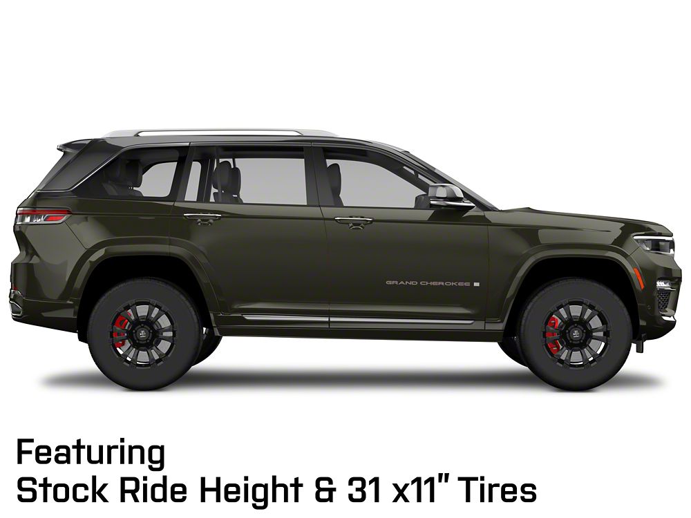 Mammoth Madness Matte Black Wheel; 18x9; -6mm Offset (22-25 Jeep Grand Cherokee WL)