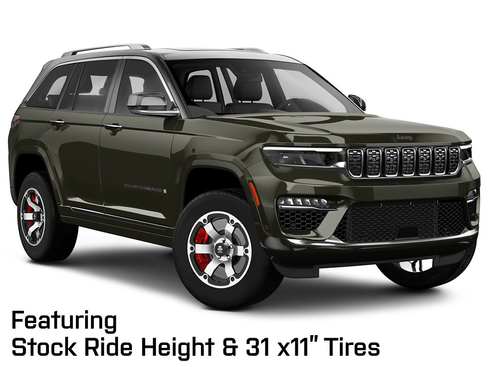 Mammoth Rogue Matte Black Machined Wheel; 18x9; -6mm Offset (22-25 Jeep Grand Cherokee WL)
