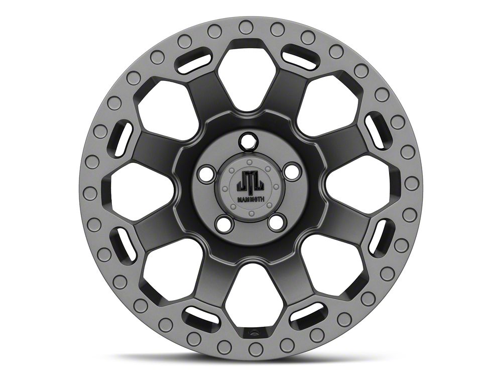 Mammoth Synister Charcoal Wheel; 17x9; -6mm Offset (99-04 Jeep Grand Cherokee WJ)