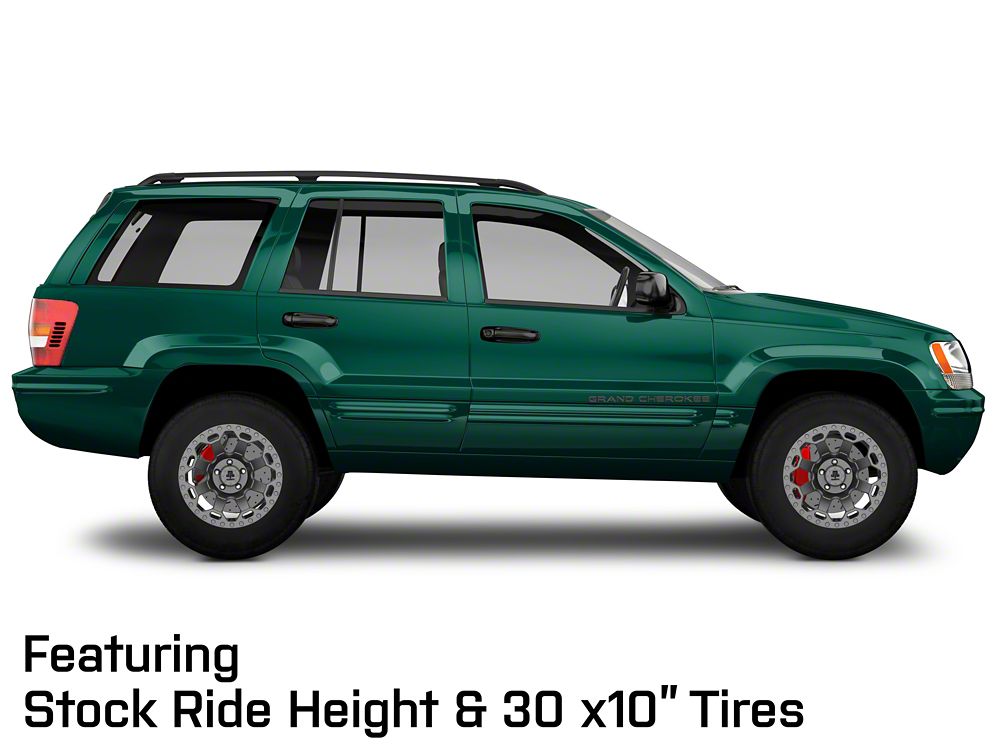 Mammoth Synister Charcoal Wheel; 17x9; -6mm Offset (99-04 Jeep Grand Cherokee WJ)