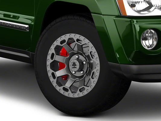 Mammoth Synister Charcoal Wheel; 17x9; -6mm Offset (05-10 Jeep Grand Cherokee WK, Excluding SRT8)