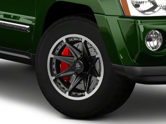 Mammoth Type 88 Black Wheel; 17x9; -6mm Offset (05-10 Jeep Grand Cherokee WK, Excluding SRT8)