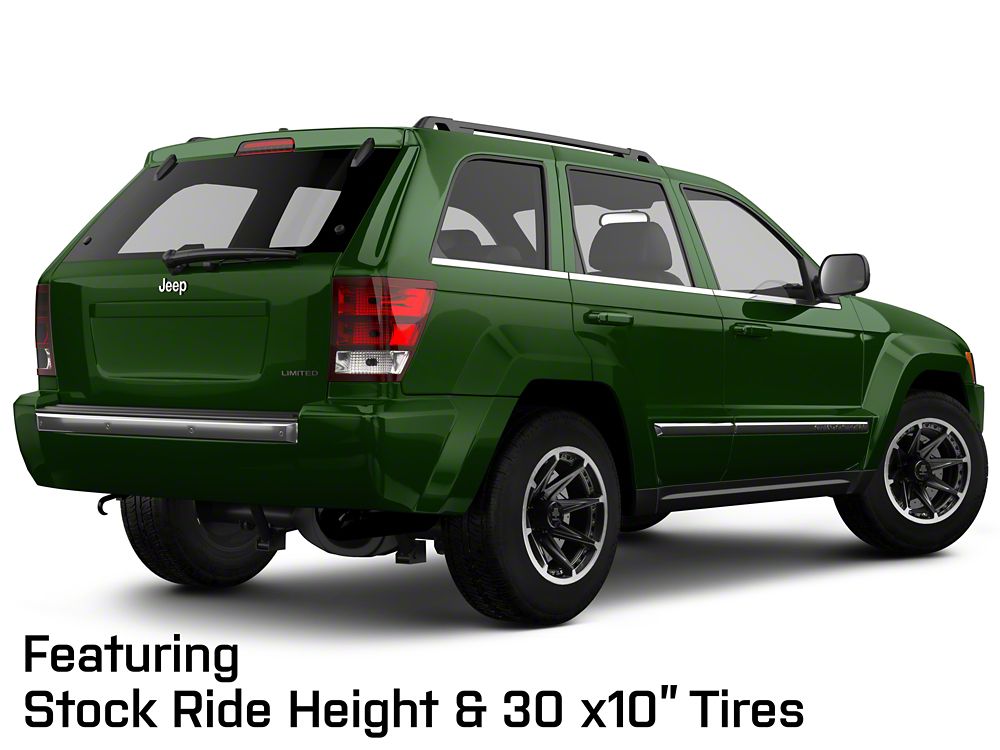 Mammoth Type 88 Black Wheel; 17x9; -6mm Offset (05-10 Jeep Grand Cherokee WK, Excluding SRT8)