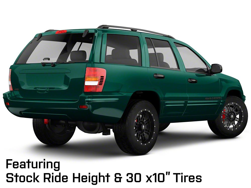 Mammoth Vader Simulated Beadlock Matte Black Wheel; 18x9; -6mm Offset (99-04 Jeep Grand Cherokee WJ)