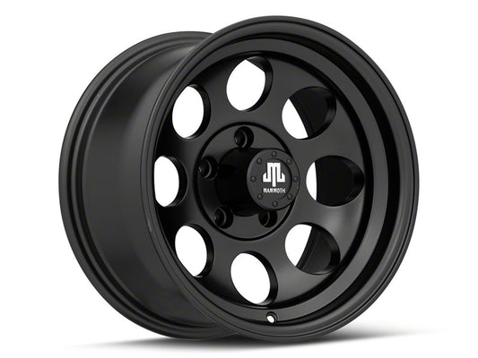 Mammoth 8 Matte Black Wheel; 15x8; -20mm Offset (93-98 Jeep Grand Cherokee ZJ)