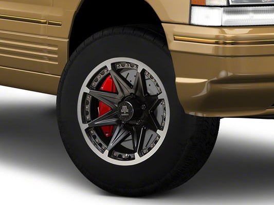 Mammoth Type 88 Black Wheel; 16x8; 0mm Offset (93-98 Jeep Grand Cherokee ZJ)