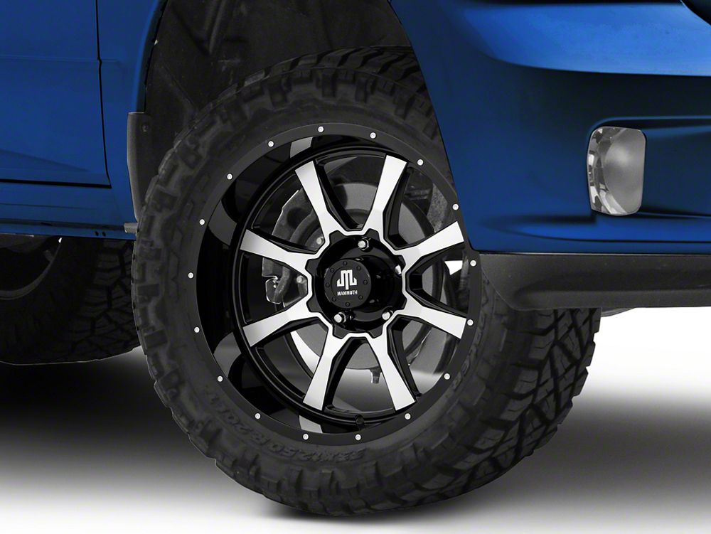 Mammoth High Roller Gloss Black 5-Lug Wheel; 20x10; -24mm Offset (09-18 RAM 1500)