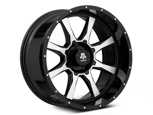 Mammoth High Roller Gloss Black 5-Lug Wheel; 20x10; -24mm Offset (09-18 RAM 1500)