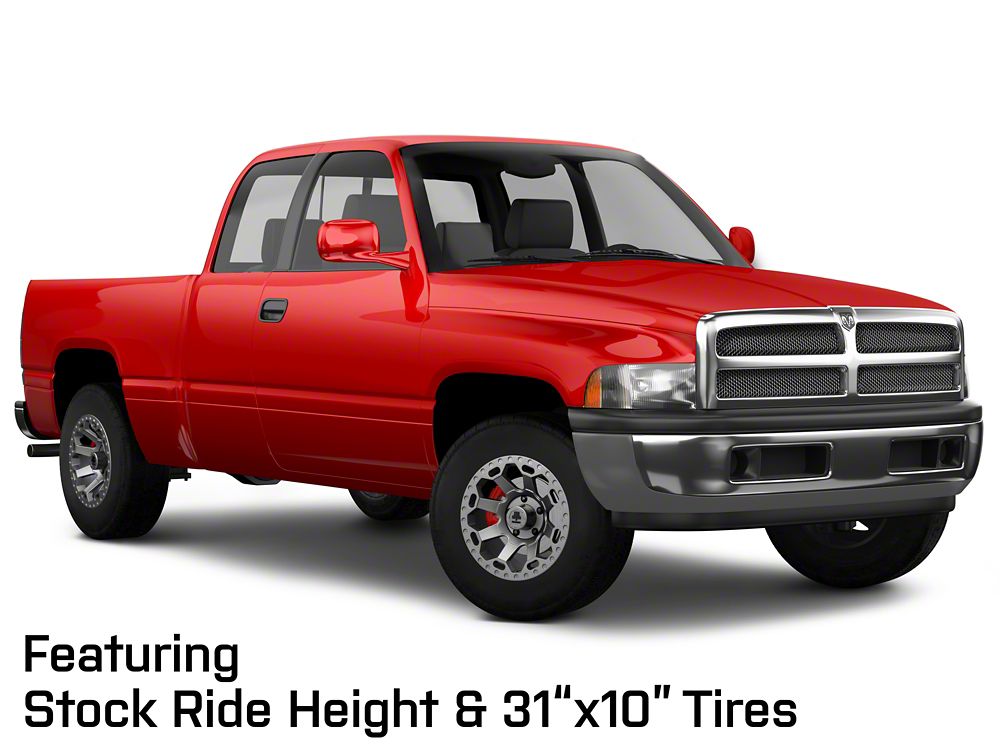 Mammoth Synister Charcoal 5-Lug Wheel; 17x9; -6mm Offset (94-01 RAM 1500)