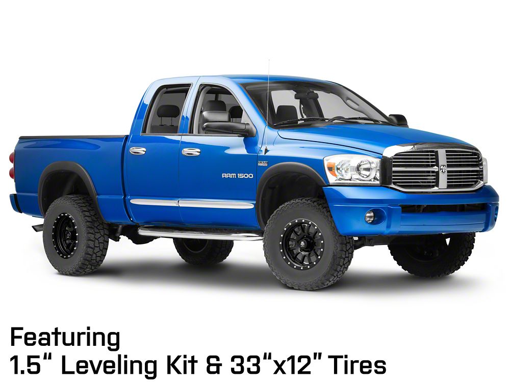 Mammoth 12 Hole Satin Black 5-Lug Wheel; 17x9; -6mm Offset (02-08 RAM 1500, Excluding Mega Cab)