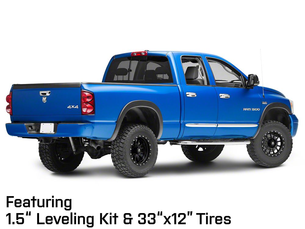 Mammoth 12 Hole Satin Black 5-Lug Wheel; 17x9; -6mm Offset (02-08 RAM 1500, Excluding Mega Cab)