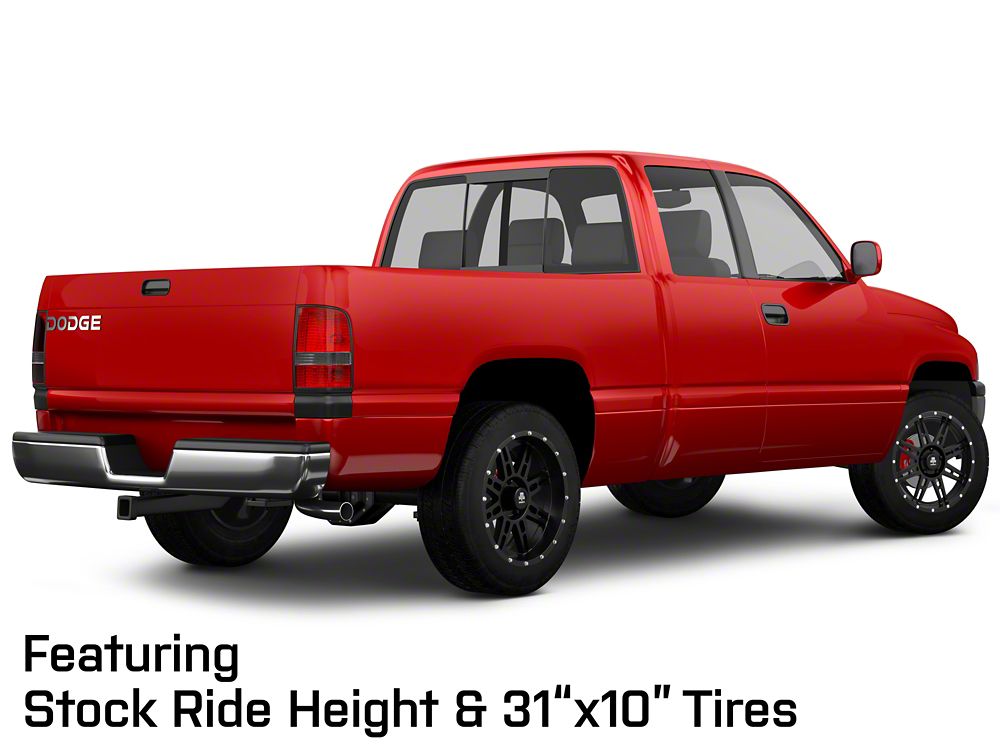 Mammoth Vader Beadlock Matte Black 5-Lug Wheel; 20x9; -6mm Offset (94-01 RAM 1500)