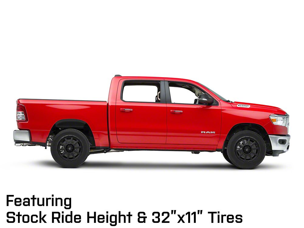 Mammoth 10 Hole Matte Black 6-Lug Wheel; 20x9; -6mm Offset (19-25 RAM 1500)
