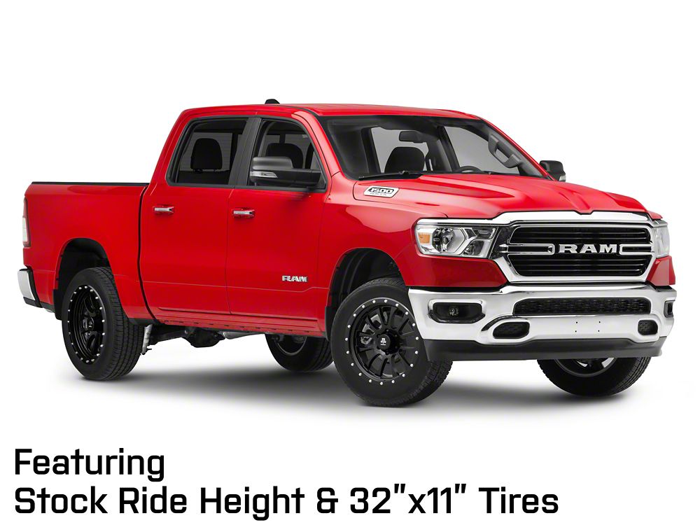 Mammoth 12 Hole Satin Black 6-Lug Wheel; 20x9; -6mm Offset (19-25 RAM 1500)