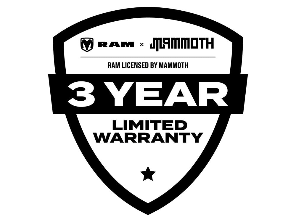 RAM Licensed by Mammoth 2.50-Inch Front Leveling Kit (06-18 4WD RAM 1500 w/o Air Ride, Excluding Mega Cab)