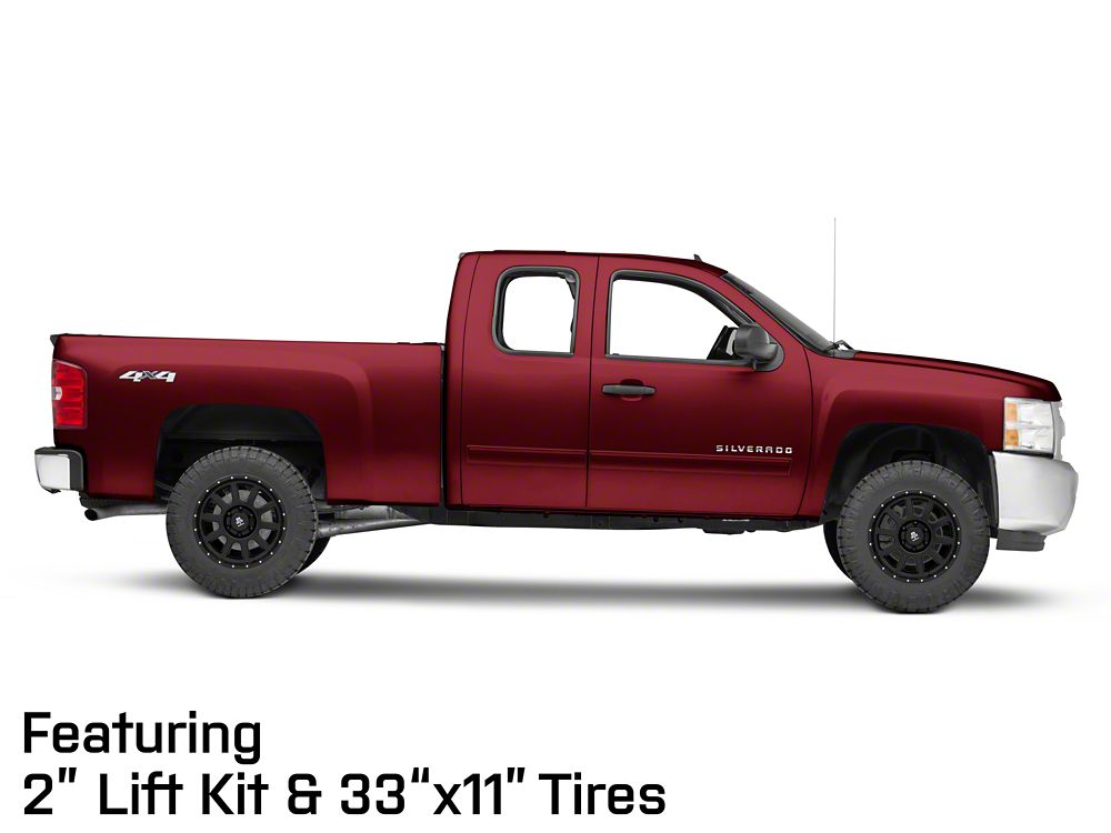 Mammoth 10 Hole Satin Black 6-Lug Wheel; 18x9; 0mm Offset (07-13 Silverado 1500)