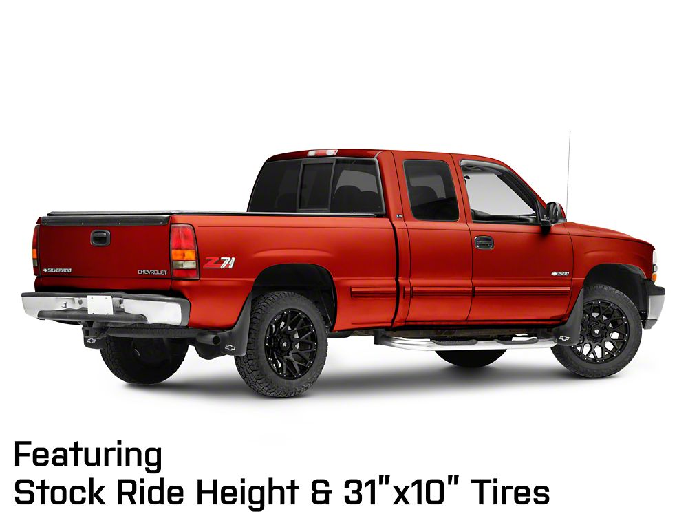 Mammoth Vex Satin Black Machined 6-Lug Wheel; 20x9; -6mm Offset (99-06 Silverado 1500)