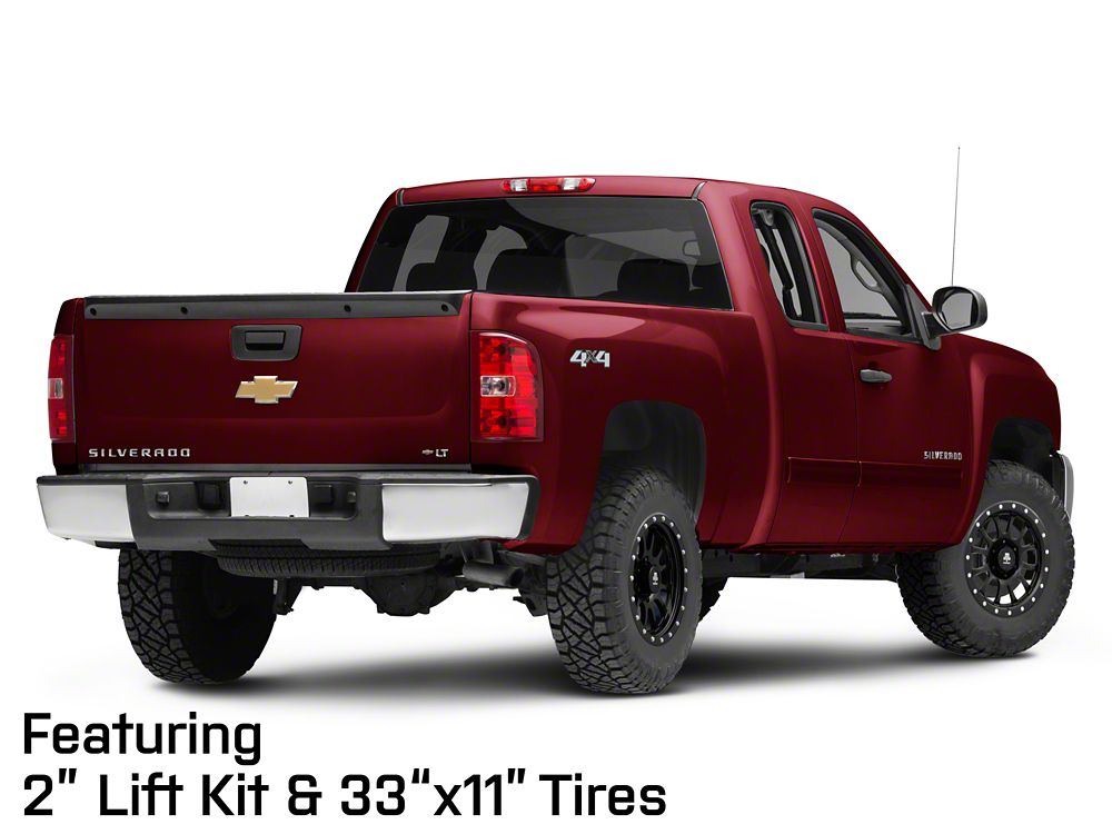 Mammoth 12 Hole Satin Black 6-Lug Wheel; 17x9; -6mm Offset (07-13 Silverado 1500)
