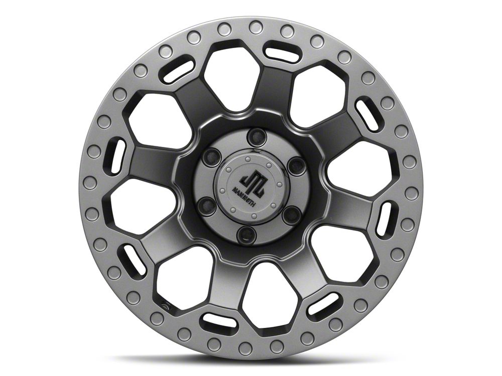 Mammoth Synister Charcoal 6-Lug Wheel; 17x9; -6mm Offset (07-13 Silverado 1500)