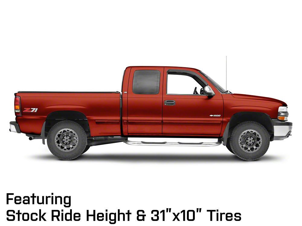 Mammoth Synister Charcoal 6-Lug Wheel; 17x9; -6mm Offset (99-06 Silverado 1500)