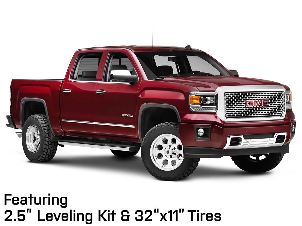 Mammoth 8 Aluminum Polished 6-Lug Wheel; 17x9; -6mm Offset (14-18 Sierra 1500)