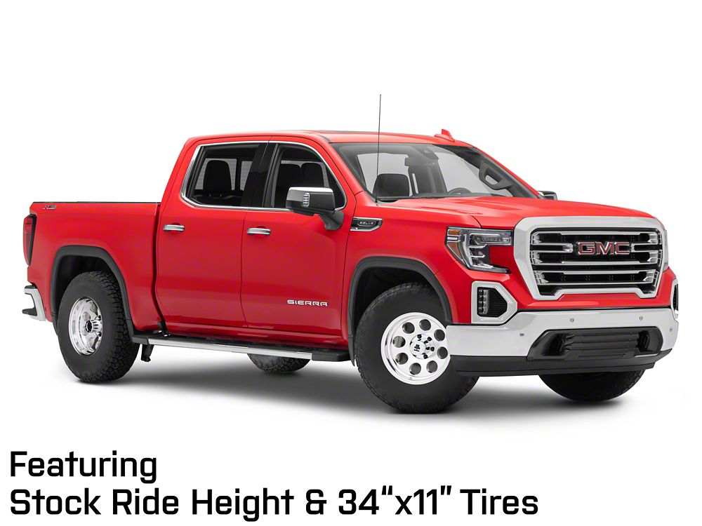 Mammoth 8 Aluminum Polished 6-Lug Wheel; 17x9; -6mm Offset (19-25 Sierra 1500)