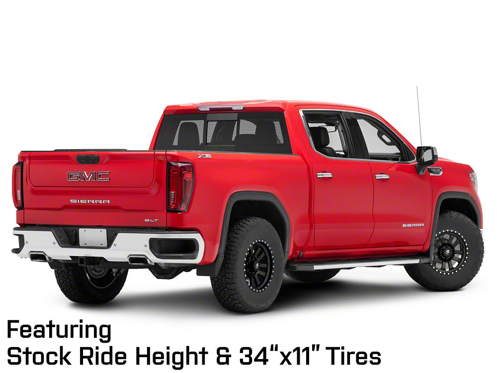 Mammoth 10-Spoke Beadlock Matte Black 6-Lug Wheel; 17x9; -6mm Offset (19-25 Sierra 1500)