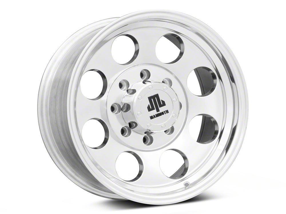 Mammoth 8 Aluminum Polished 8-Lug Wheel; 18x9; -6mm Offset (11-16 F-250 Super Duty)