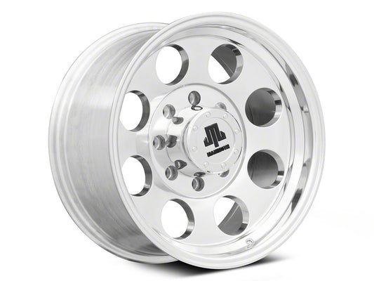Mammoth 8 Aluminum Polished 8-Lug Wheel; 18x9; -6mm Offset (99-07 F-350 Super Duty SRW)