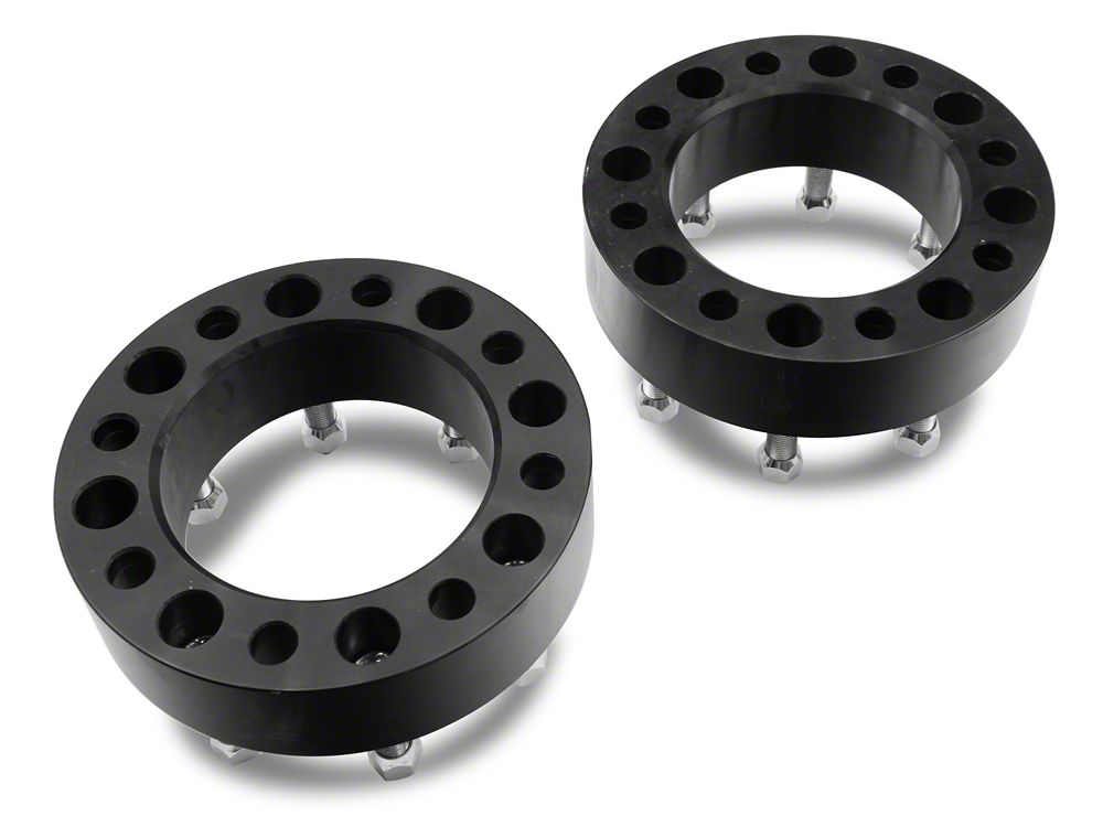 Mammoth 2-Inch Wheel Spacers; Black (12-25 RAM 3500 SRW)