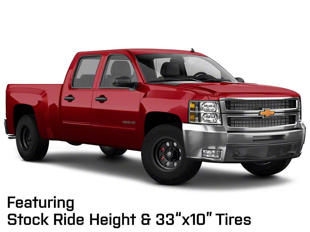 Mammoth 8 Aluminum Matte Black 8-Lug Wheel; 16x10; -24mm Offset (07-10 Silverado 3500 HD SRW)