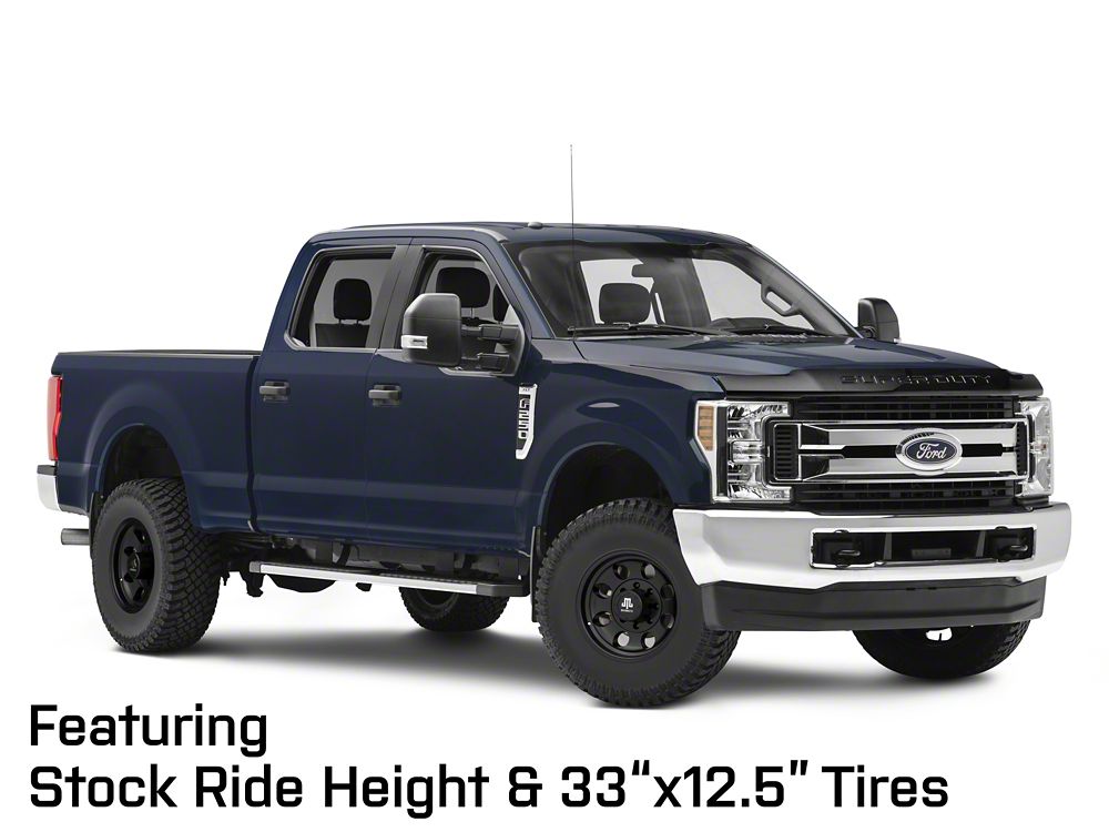 Mammoth HD 8 Aluminum Matte Black 8-Lug Wheel; 17x9; -6mm Offset (17-22 F-350 Super Duty SRW)