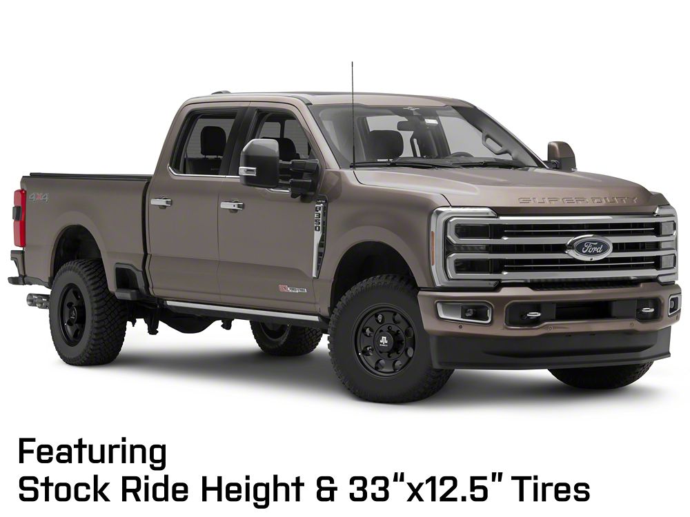 Mammoth HD 8 Aluminum Matte Black 8-Lug Wheel; 17x9; -6mm Offset (23-25 F-350 Super Duty SRW)