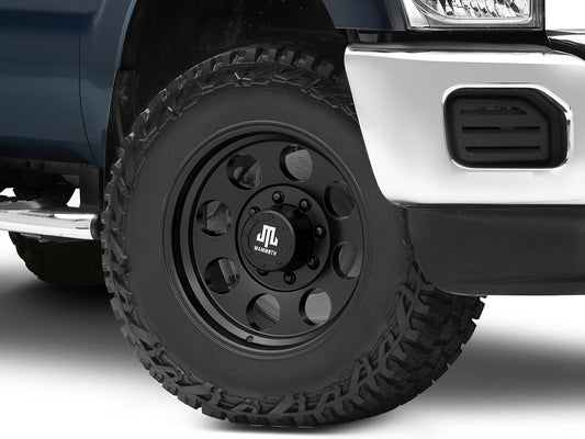 Mammoth 8 Aluminum Matte Black 8-Lug Wheel; 18x9; -6mm Offset (11-16 F-350 Super Duty SRW)