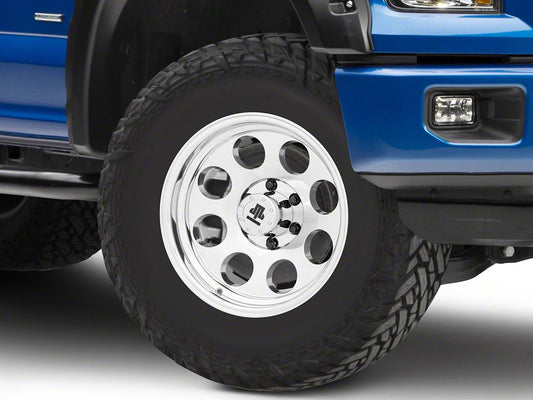 Mammoth 8 Aluminum Polished 6-Lug Wheel; 17x9; -6mm Offset (15-20 F-150)