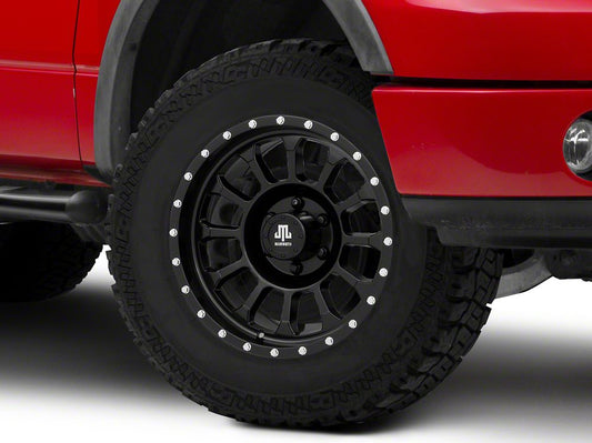 Mammoth 12-Hole Satin Black 6-Lug Wheel; 18x9; 0mm Offset (04-08 F-150)