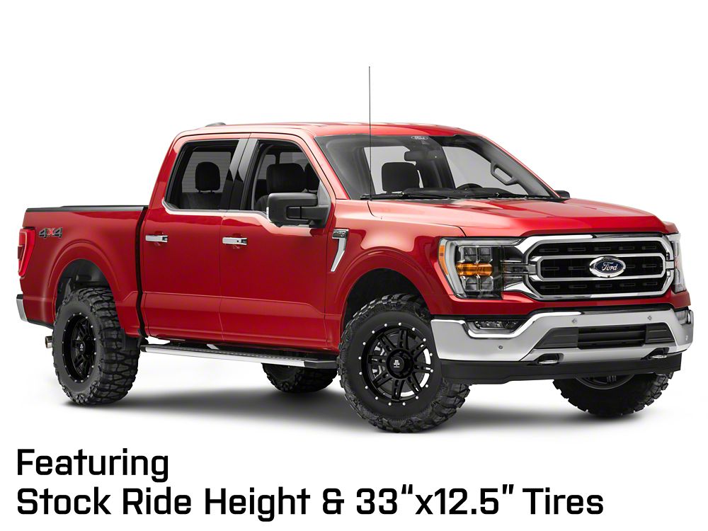 Mammoth Split-8 Beadlock Matte Black 6-Lug Wheel; 18x9; 0mm Offset (21-25 F-150)