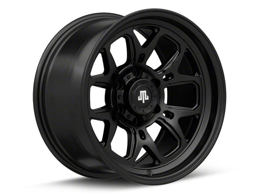 Mammoth Modus Satin Black 6-Lug Wheel; 17x9; -6mm Offset (21-25 F-150)
