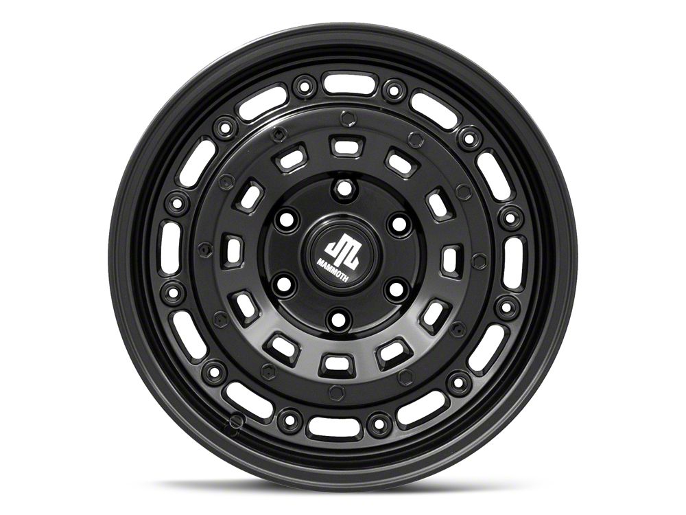 Mammoth Roadblock Satin Black 6-Lug Wheel; 17x9.5; 12mm Offset (04-08 F-150)