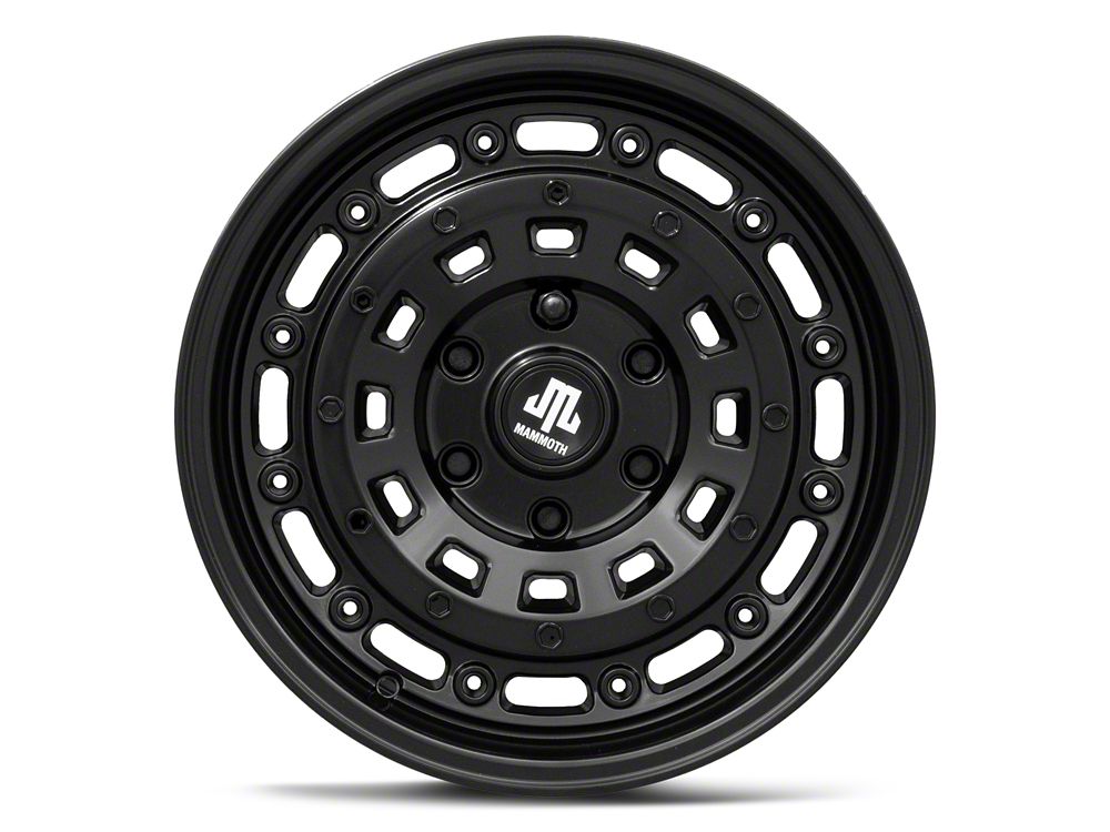 Mammoth Roadblock Satin Black 6-Lug Wheel; 17x9.5; 12mm Offset (09-14 F-150)