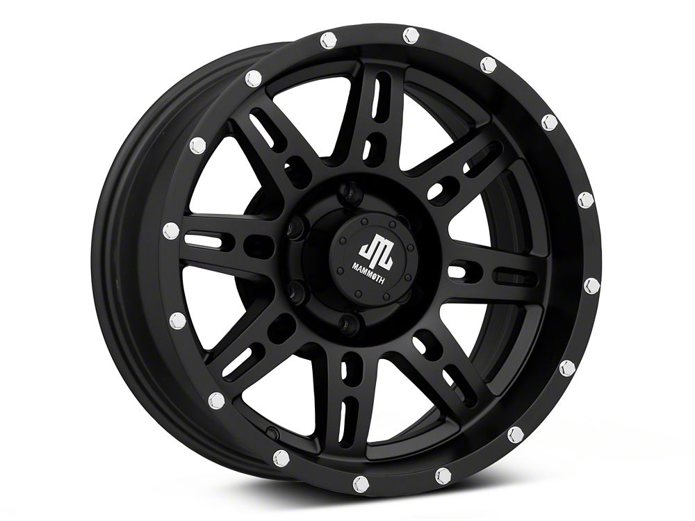 17x9 Mammoth Split 8 Wheel & 33in Kenda All-Terrain KLEVER A/T2 KR628 Tire Package (15-20 F-150)