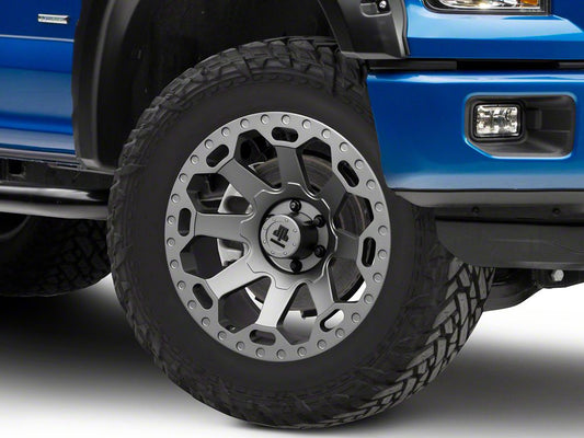 Mammoth Synister Charcoal 6-Lug Wheel; 20x9; -6mm Offset (15-20 F-150)