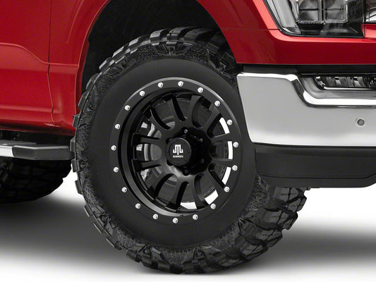 Mammoth 12 Hole Satin Black 6-Lug Wheel; 18x9; -6mm Offset (21-25 F-150)